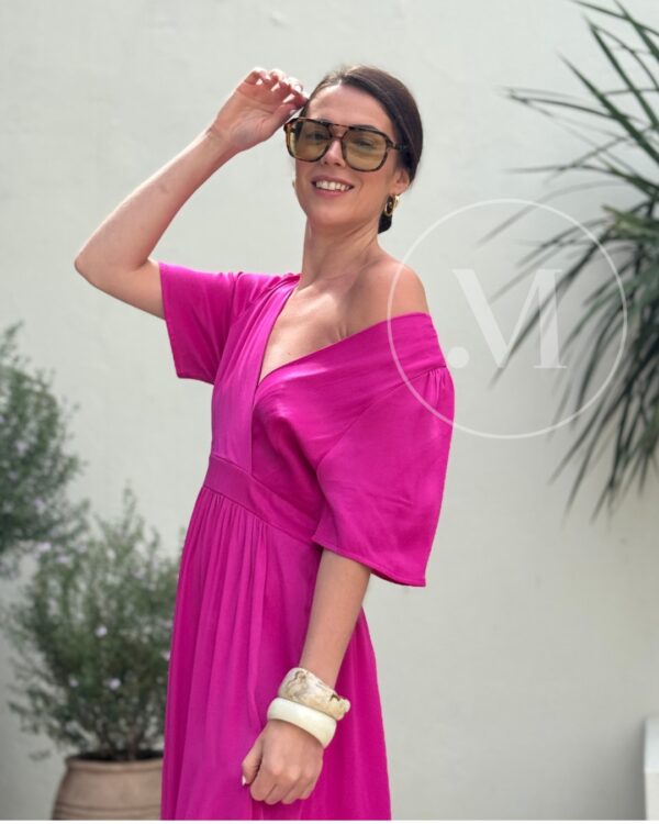 Robe Alba fuschia – Image 2
