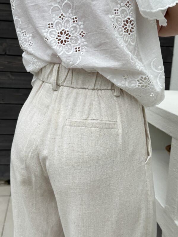 PANTALON LINO BEIGE – Image 10