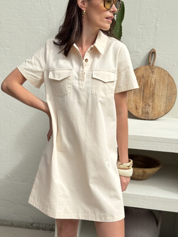 ROBE CLAUDIA BEIGE
