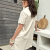 ROBE CLAUDIA BEIGE – Image 4