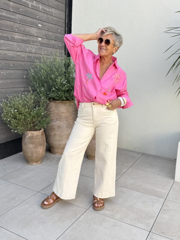 Chemise Love&Sunset fuschia – Image 5