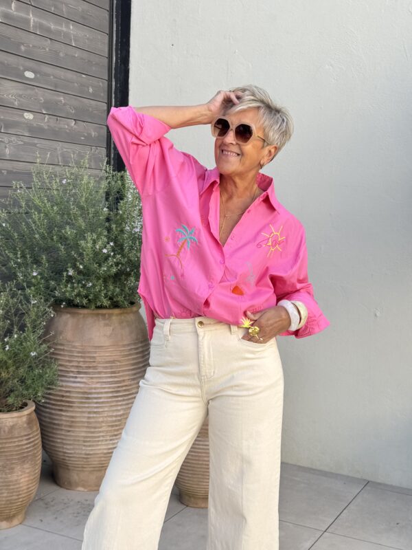 Chemise Love&Sunset fuschia