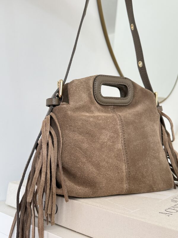 sac Franges Taupe
