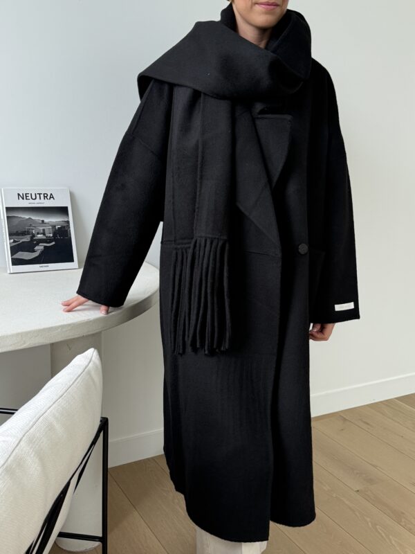 Manteau Garance Noir