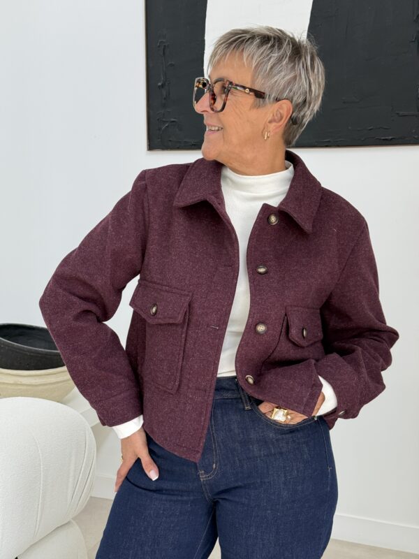 Veste Clara Prune – Image 22