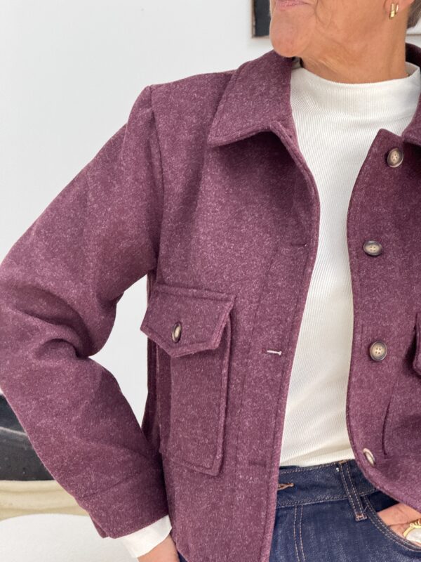 Veste Clara Prune – Image 26