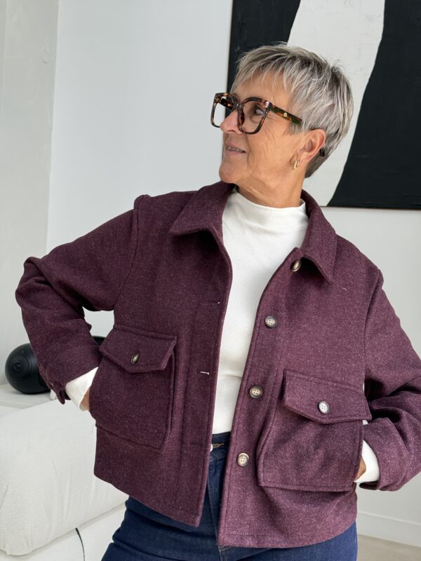 Veste Clara Prune – Image 11
