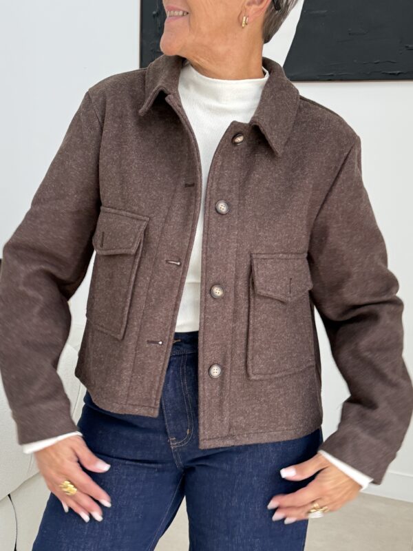 Veste Clara Marron