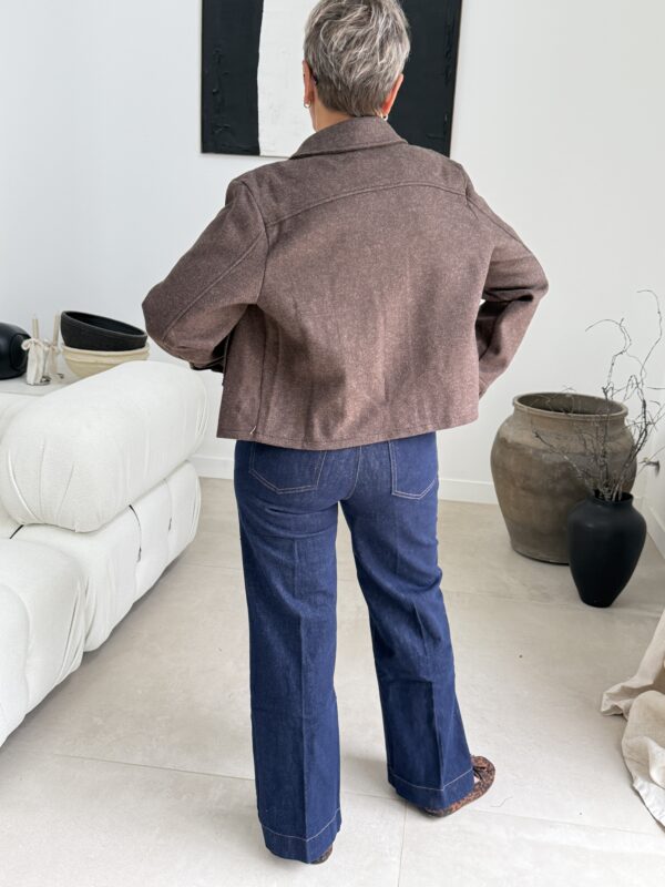 Veste Clara Marron – Image 4