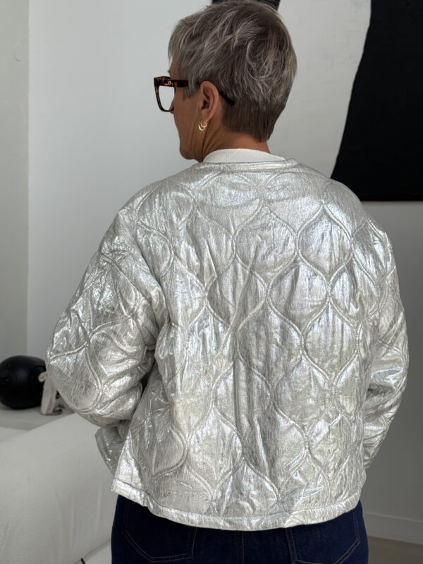 Veste stella argenté – Image 4