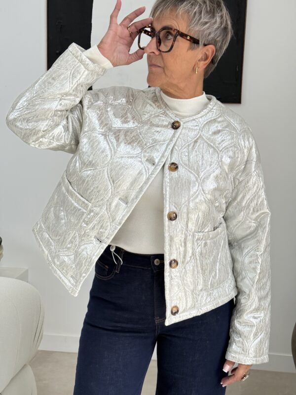 Veste stella argenté – Image 7