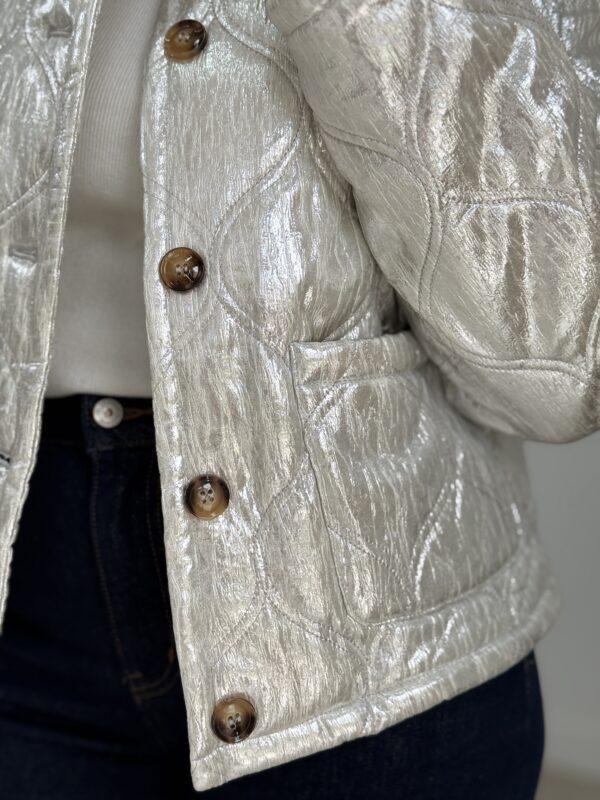 Veste stella argenté – Image 2