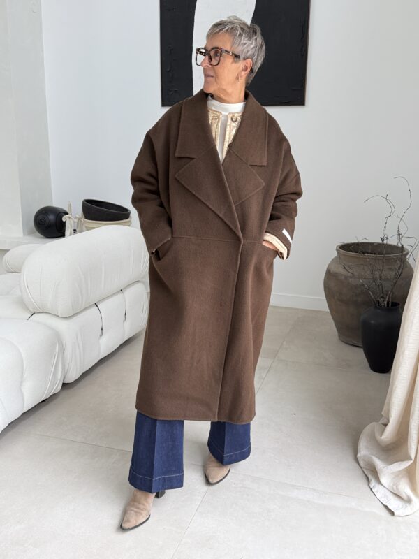 Manteau Garance Choco – Image 5