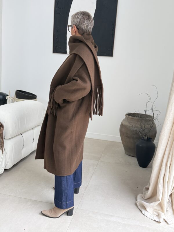 Manteau Garance Choco – Image 18