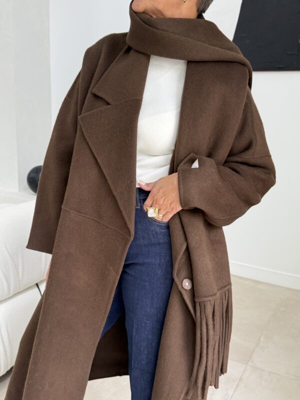 Manteau Garance Choco