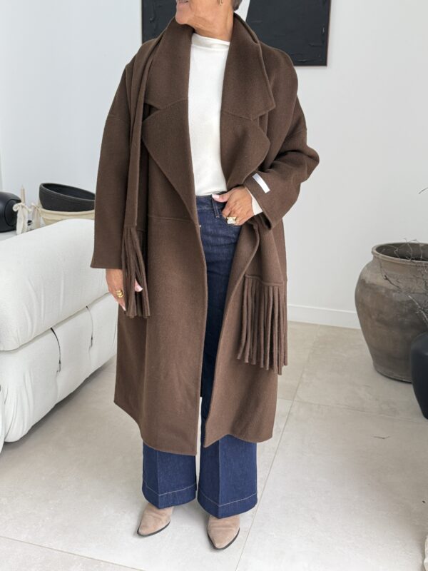 Manteau Garance Choco – Image 10