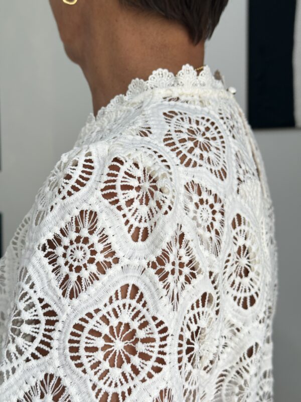Blouse Sienna Blanc cassé – Image 4