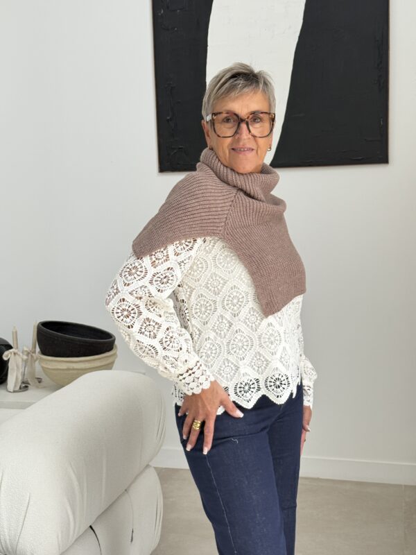 Blouse Sienna Blanc cassé – Image 10